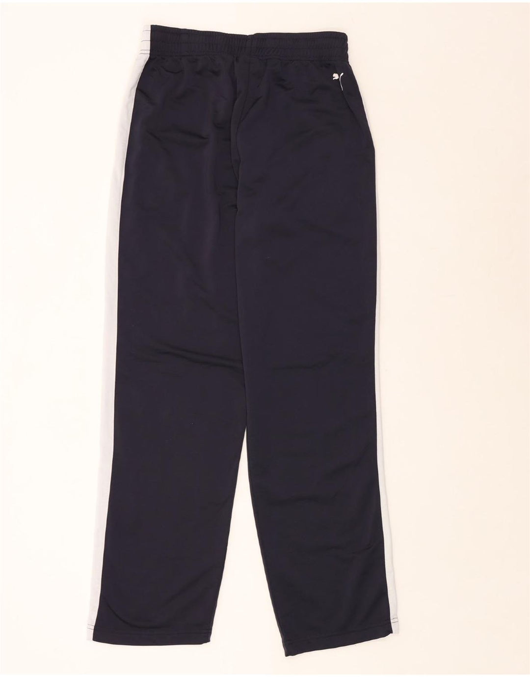 PUMA Pantalon de survêtement pour homme Large Bleu marine Colorblock Polyester