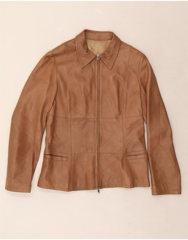 Veste en cuir femme VINTAGE IT 48 XL Cuir marron