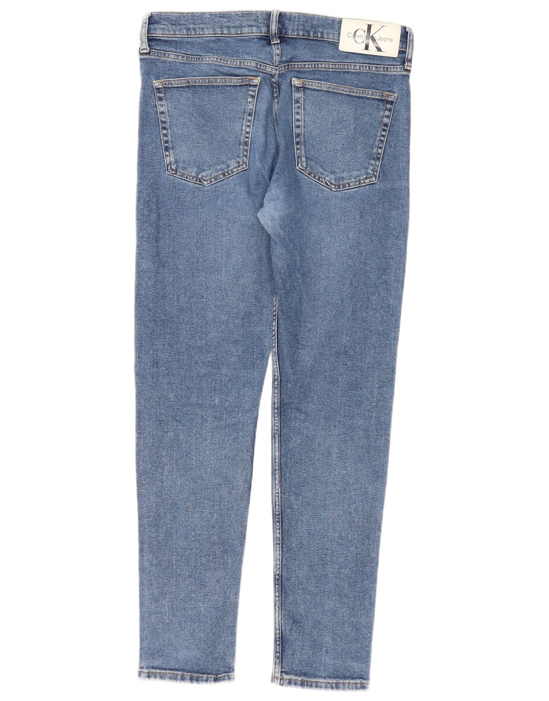 Calvin Klein Jean Slim Homme W33 L32 Bleu Coton
