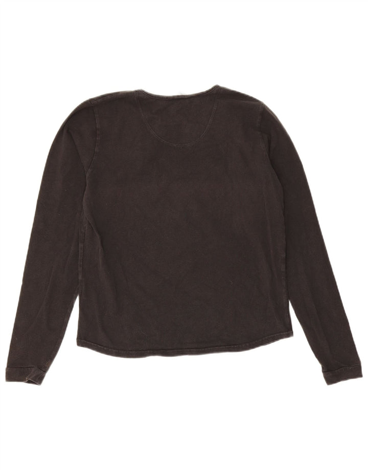 Nike Haut à manches longues pour femme US 4/6 Small Noir Coton