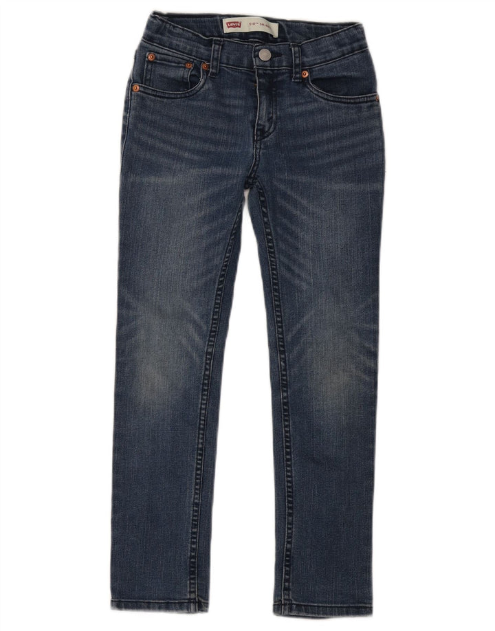 LEVI'S Jean skinny 510 fille 7-8 ans W25 L22 Bleu Coton
