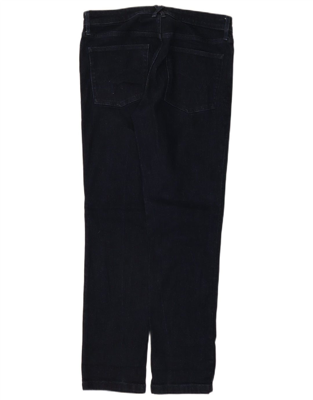 Jean droit White Stuff pour femme UK 12 Medium W32 L30 Bleu marine Coton