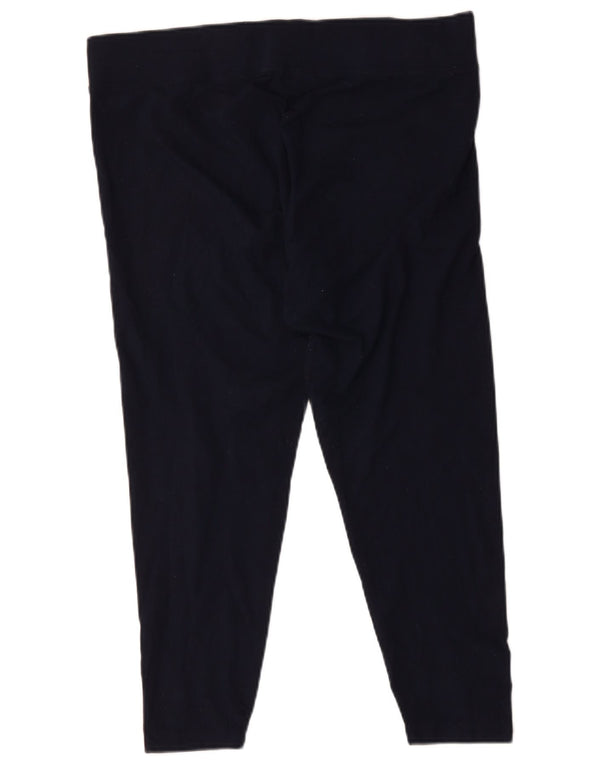 Marks & Spencer Leggings Femme UK 18 XL Bleu Marine Polyester