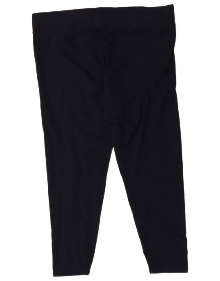 Marks & Spencer Leggings Femme UK 18 XL Bleu Marine Polyester