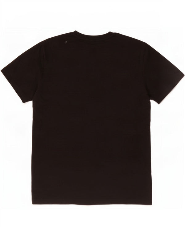Vans T-shirt coupe classique pour hommes, petit, en coton noir