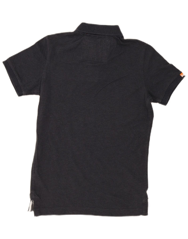 Superdry Polo Graphique Homme Large Bleu Marine Coton Sport