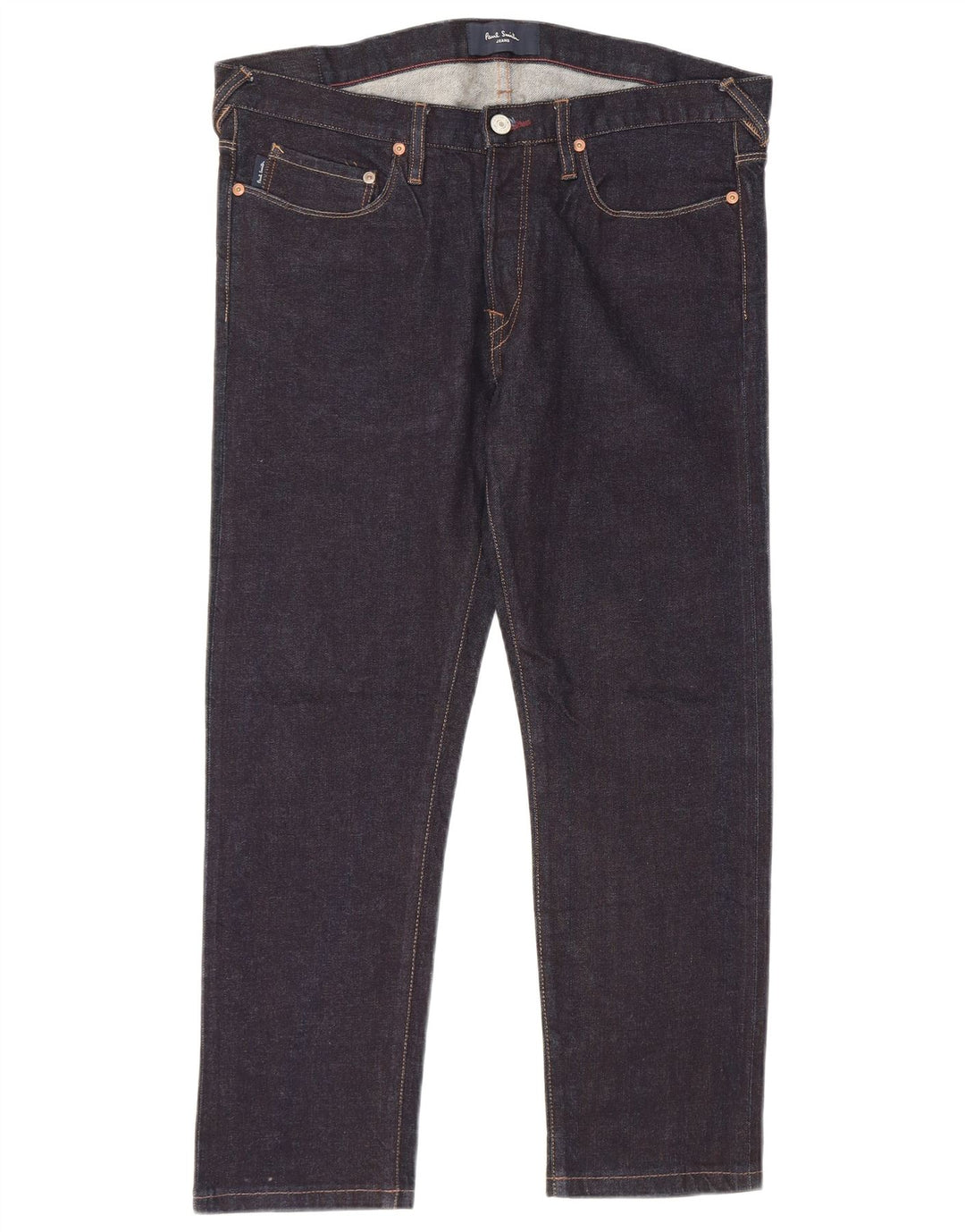 PAUL SMITH Jean droit homme W32 L25 bleu marine coton