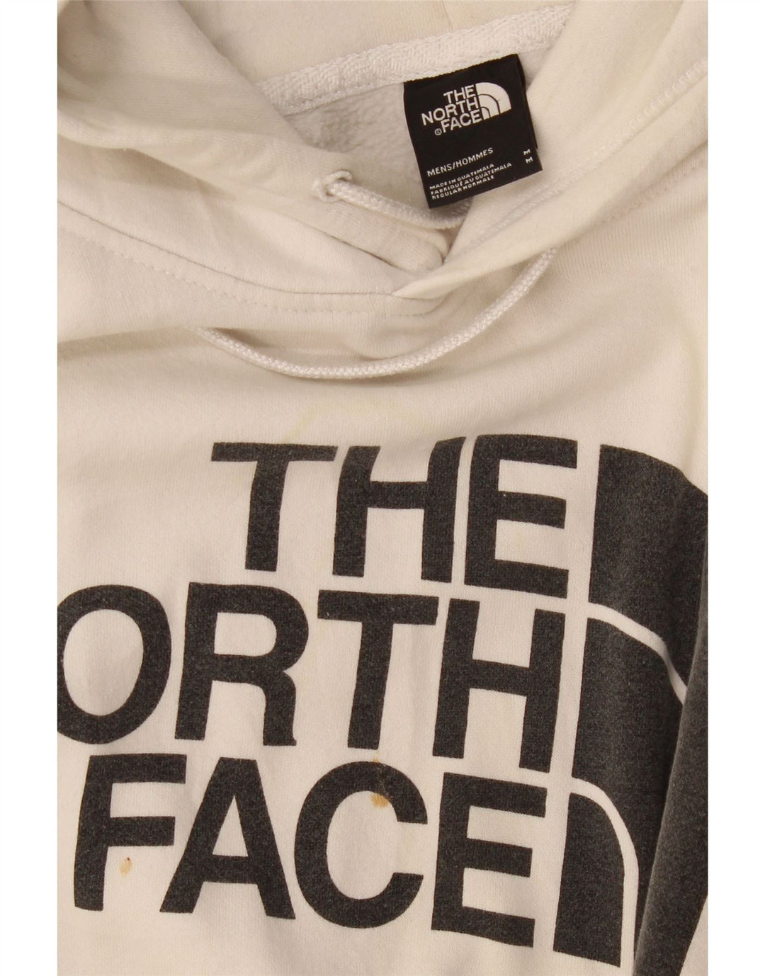 The North Face Pull à capuche graphique pour homme en coton blanc moyen
