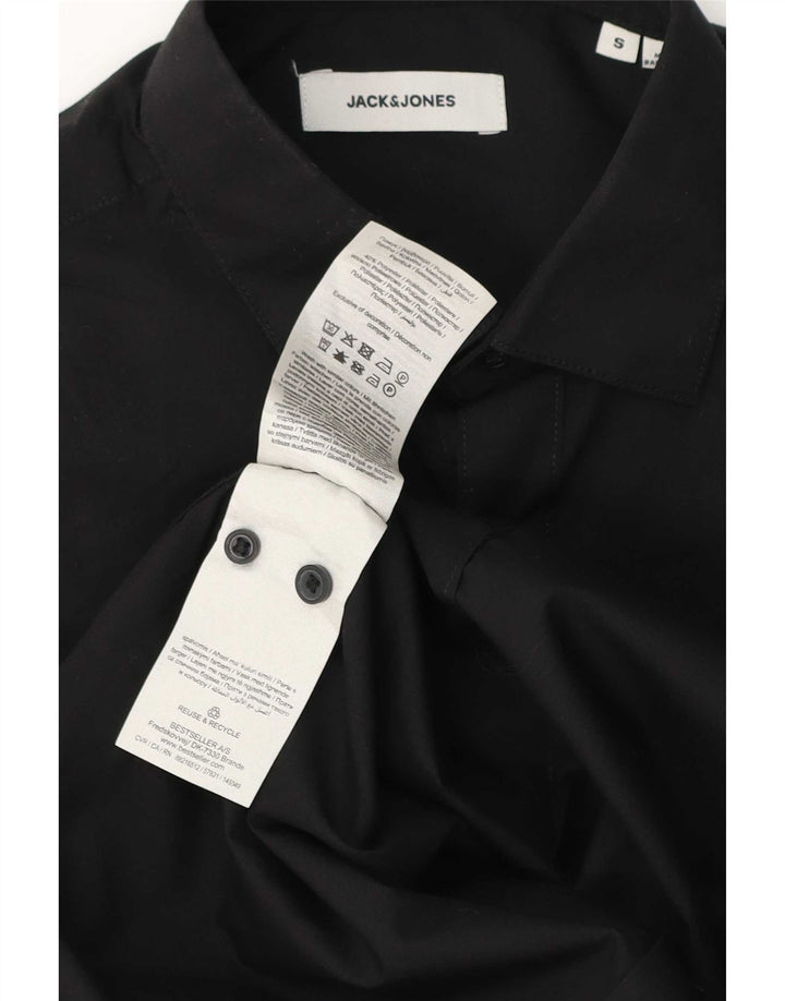 Jack & Jones Chemise Homme Small Noir Coton