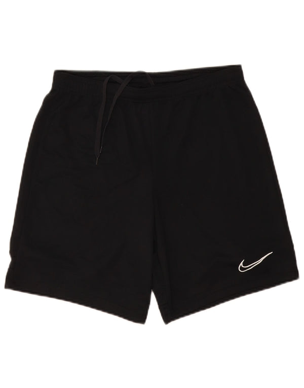 Short de sport Nike Dri Fit pour hommes, petit, noir, polyester