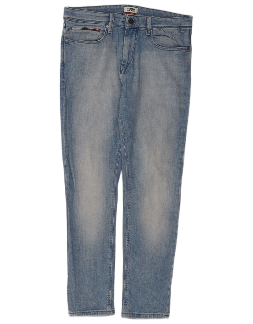 Tommy Hilfiger Jean Slim Homme W32 L30 Bleu Coton