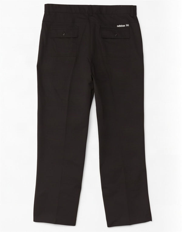 Adidas Pantalon Chino Droit Climalite Homme W36 L32 Noir Polyester
