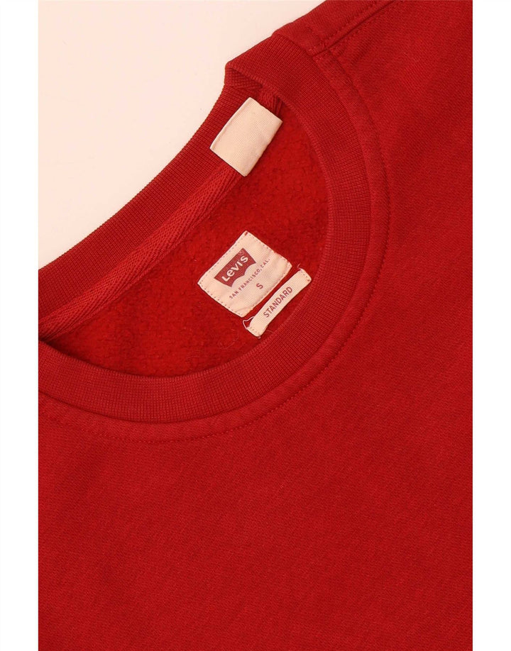 Levi's Sweat-Shirt Standard Homme Rouge Small