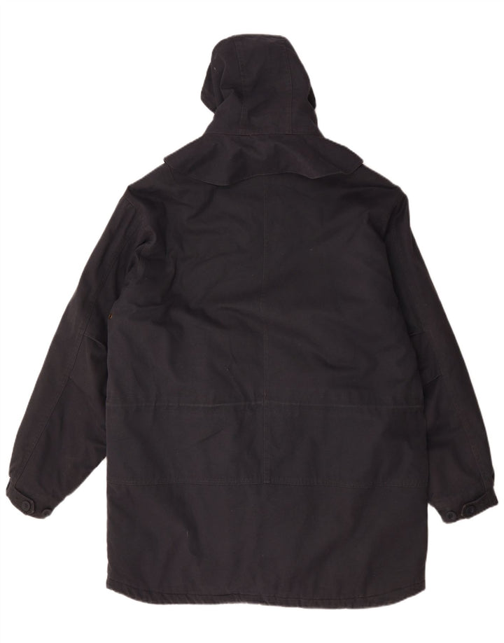 Marks & Spencer Parka à capuche pour homme UK 42 XL Bleu marine