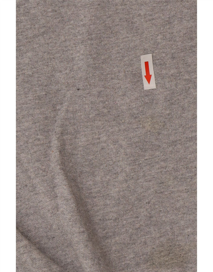 Topshop Sweat-Shirt Graphique Homme Petit Gris Coton