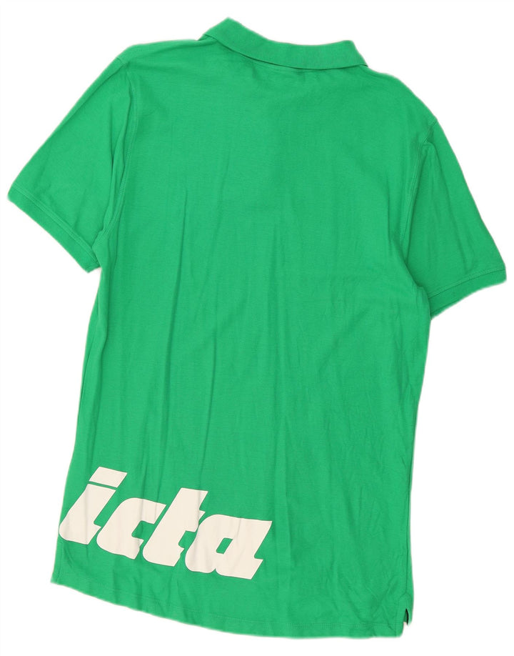 INVICTA Polo graphique homme 2XL vert coton