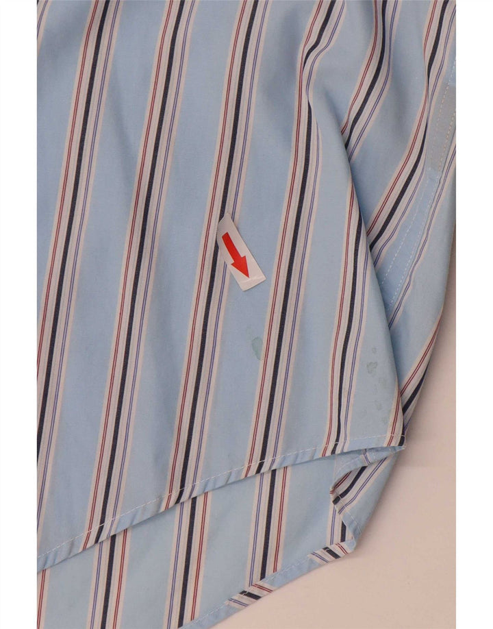 Nautica Chemise Homme XL Bleu Rayé Coton