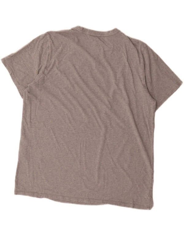 DOCKERS T-Shirt Homme Top 2XL Gris Moucheté Coton
