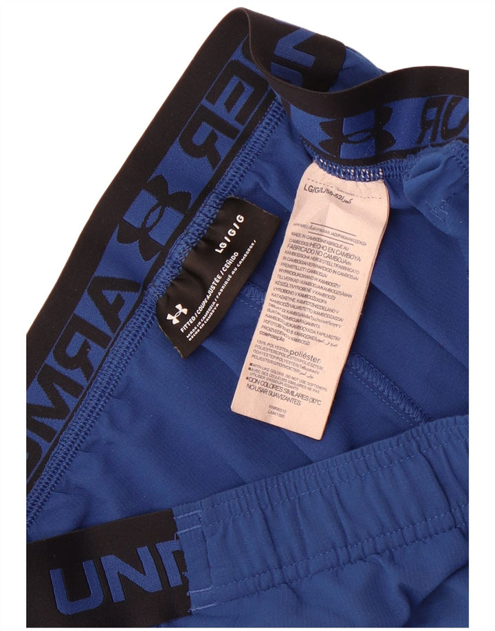Under Armour Short de Sport Graphic Homme XL Bleu Polyester
