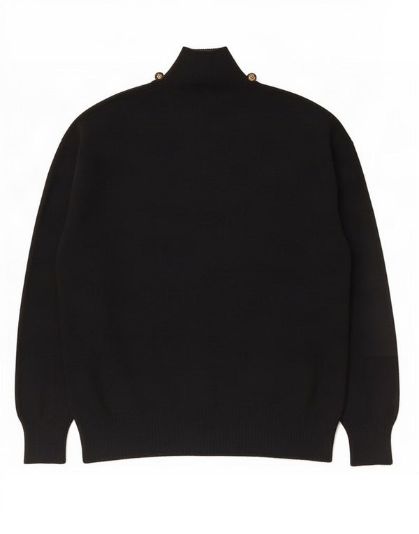 Marks & Spencer Pull col roulé pour femme UK 12 Noir moyen