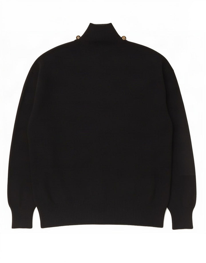 Marks & Spencer Pull col roulé pour femme UK 12 Noir moyen