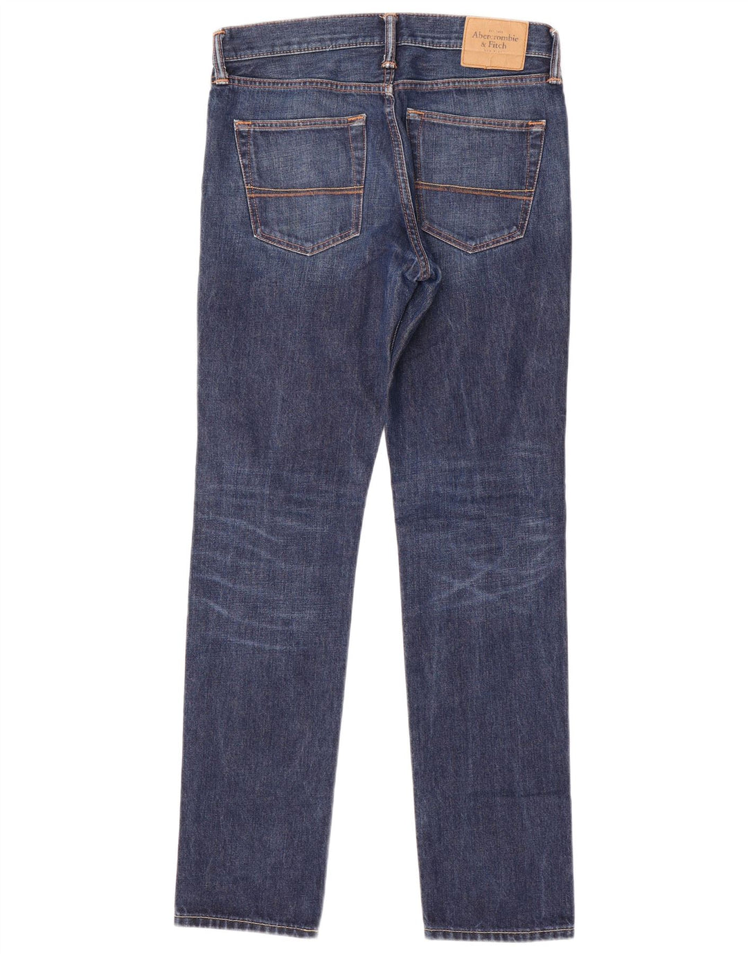 ABERCROMBIE & FITCH Jean slim homme W30 L32 bleu coton