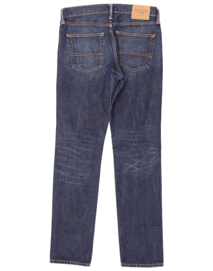 ABERCROMBIE & FITCH Jean slim homme W30 L32 bleu coton