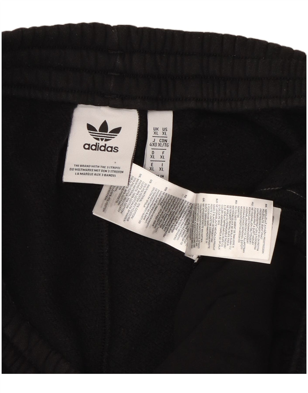 Adidas Pantalon de survêtement pour homme Joggers XL Noir Coton