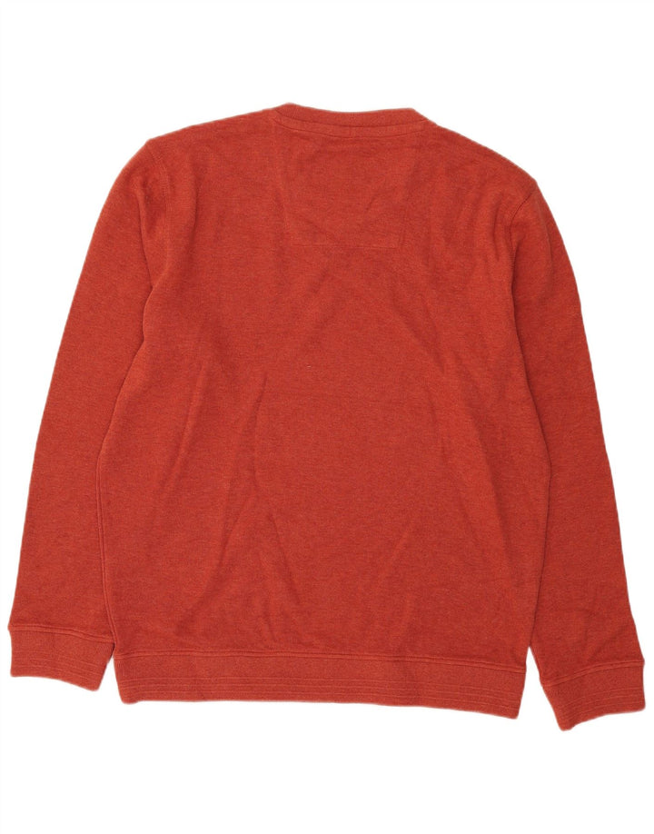 Crew Clothing Sweat-Shirt Homme XL Orange Coton
