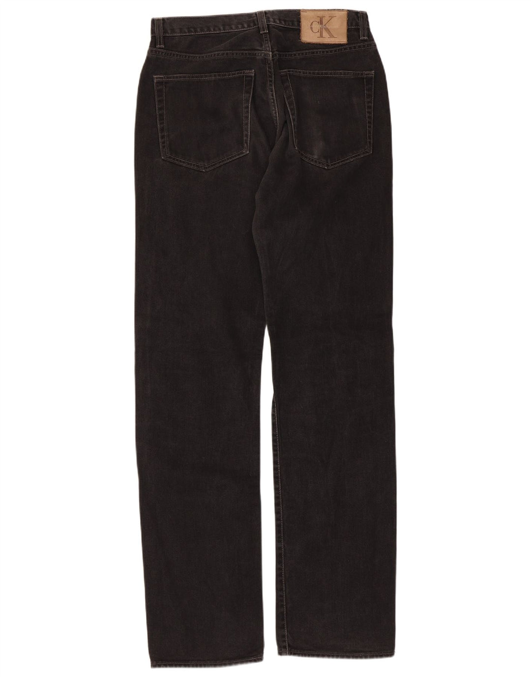 Calvin Klein Jean droit homme W31 L33 coton noir