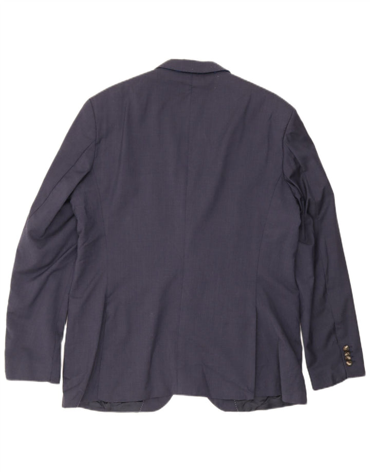 Tommy Hilfiger Veste blazer sur mesure à 2 boutons pour homme IT 54 2XL Bleu marine