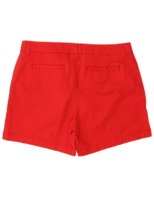 Tommy Hilfiger Short Chino Femme US 8 Medium W30 Coton Rouge