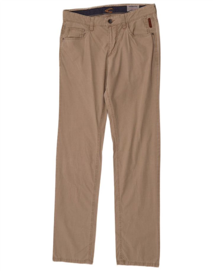 Pantalon décontracté droit homme Camel Active W33 L36 coton beige