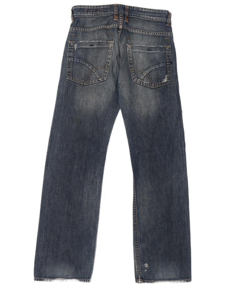 Gas Jean Bootcut Homme W30 L32 Bleu Coton