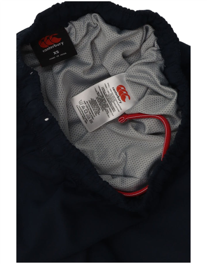Canterbury Pantalon De Survêtement Graphique XS Bleu Marine Polyester