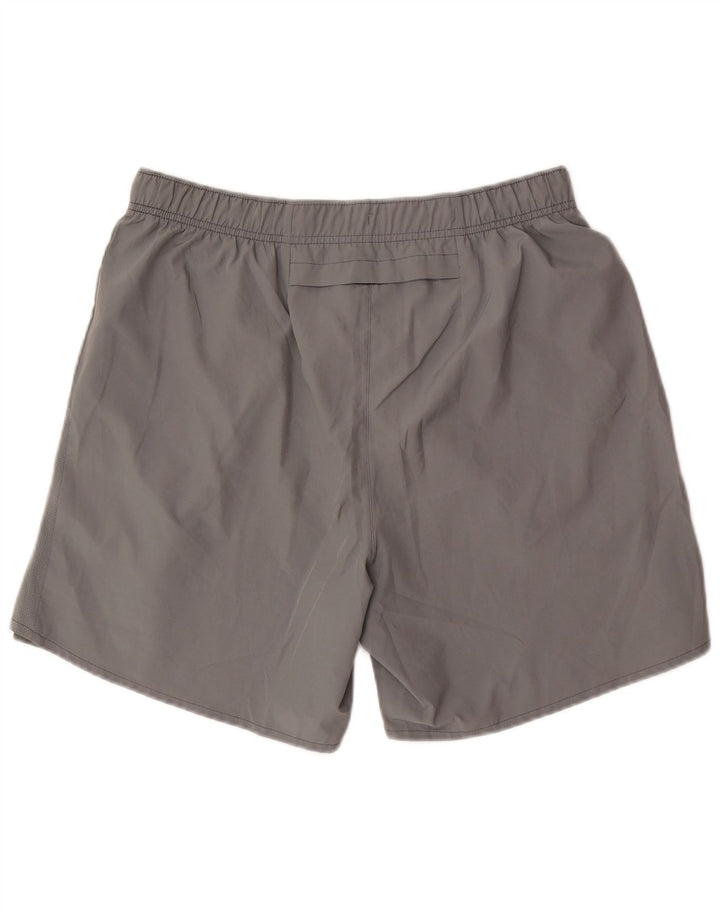 Short de sport Nike Dri Fit pour hommes, grand, gris, polyester