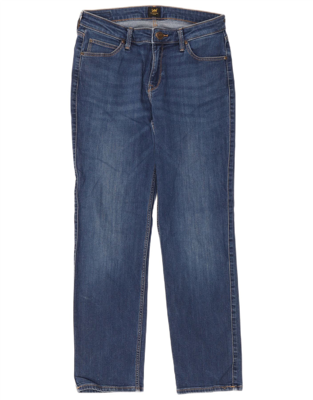 Lee Jean Droit Marion Femme W31 L31 Bleu Coton