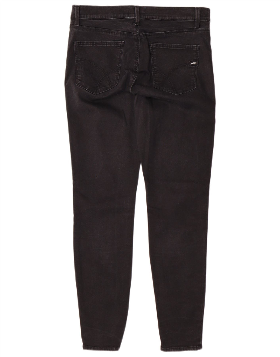 Gas Jean Slim Femme W31 L28 Noir Coton