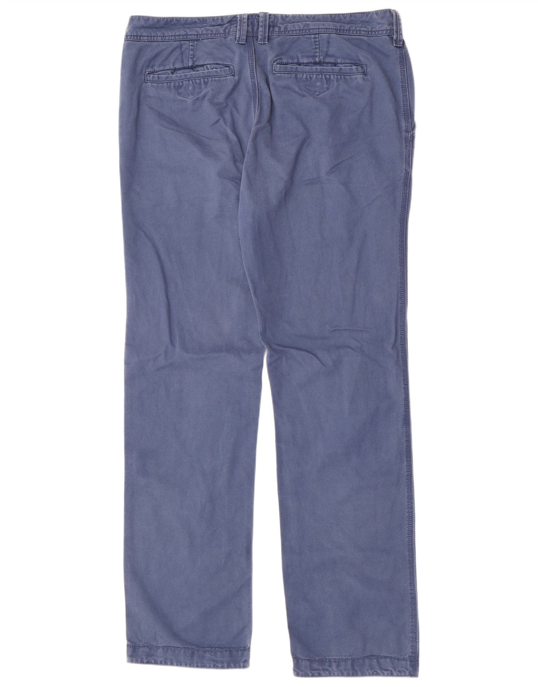 Fat Face Pantalon Chino Regular Homme Large W36 L33 Bleu Coton