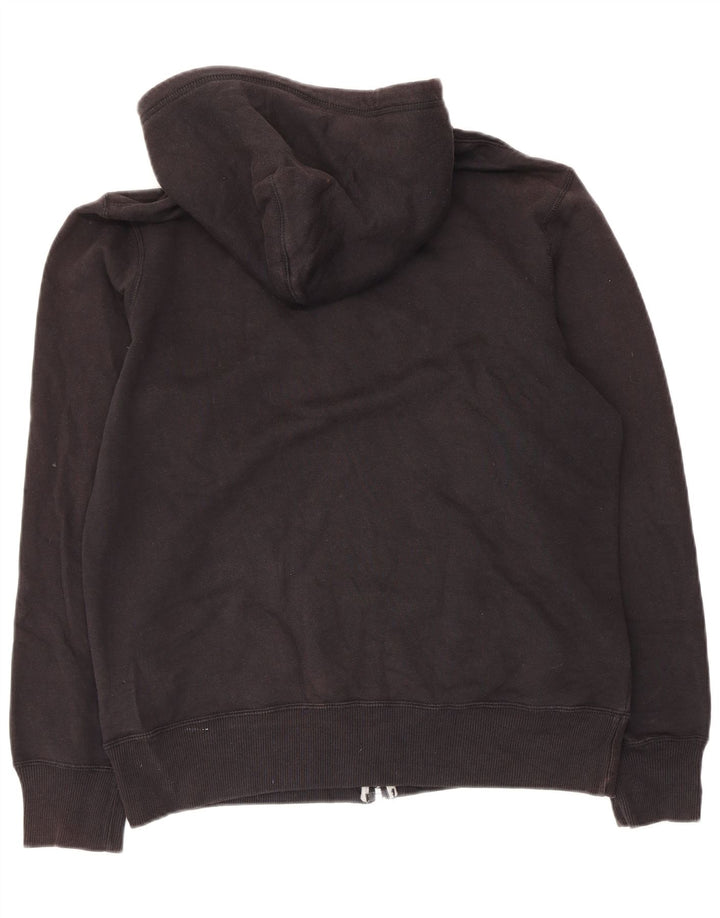 Nike Sweat à capuche zippé pour homme en coton noir moyen