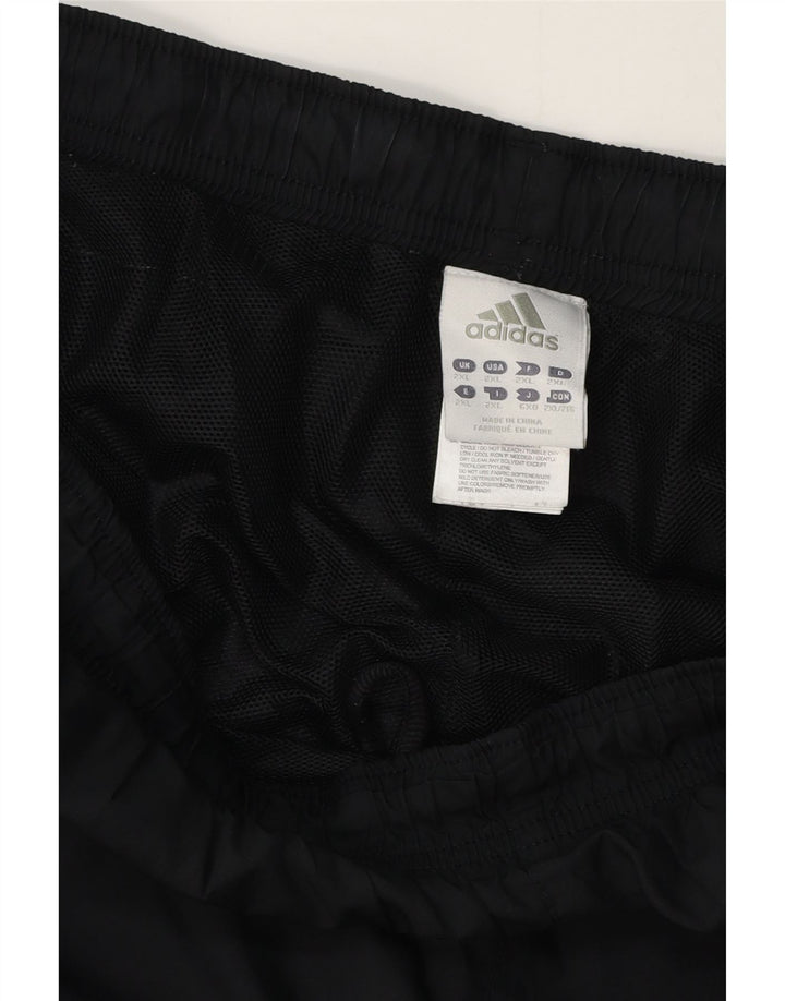 Adidas Pantalon de survêtement pour homme 2XL Noir Colourblock Polyester