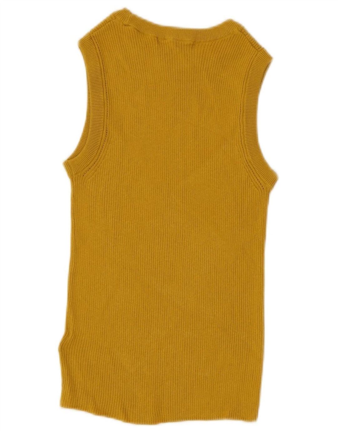 Marks & Spencer Débardeur pour femme UK 12 Viscose jaune moyen