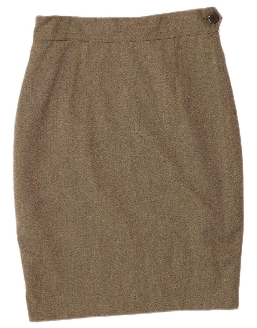 MOSCHINO Ensemble jupe 2 pièces 3 boutons pour femme UK 12 Medium W28 Marron classique