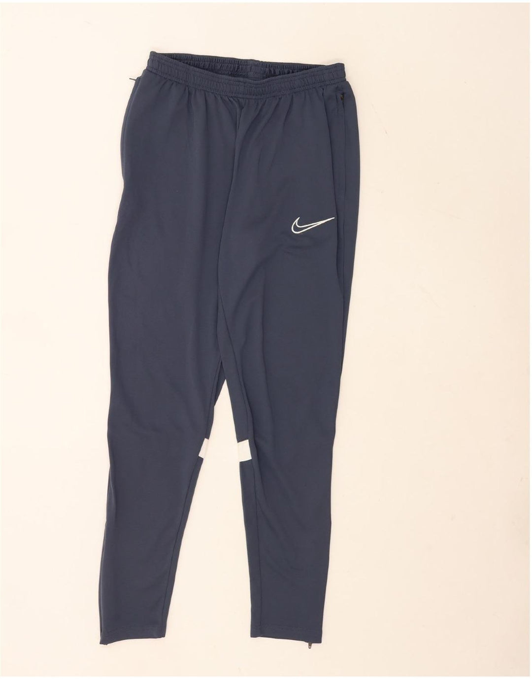 Nike Pantalon de survêtement pour homme en polyester color block bleu marine moyen