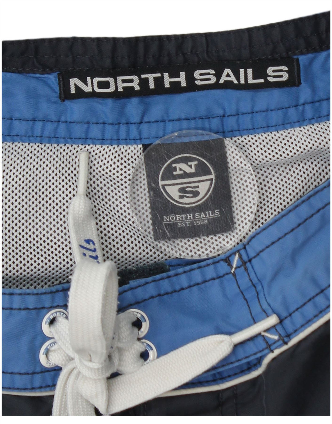 North Sails Short de Bain Homme Bleu Moyen Colourblock Polyamide