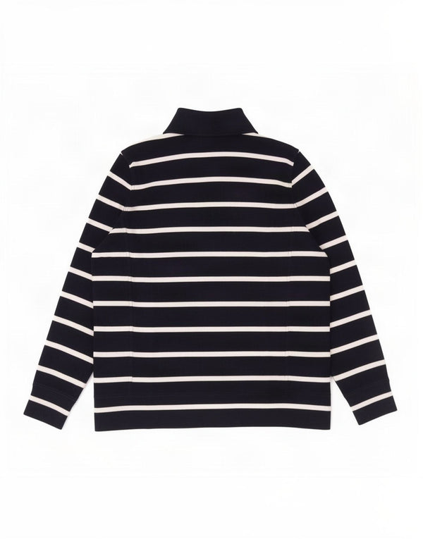 Ralph Lauren Polo Pull Femme UK 18 XL Bleu Marine Rayé
