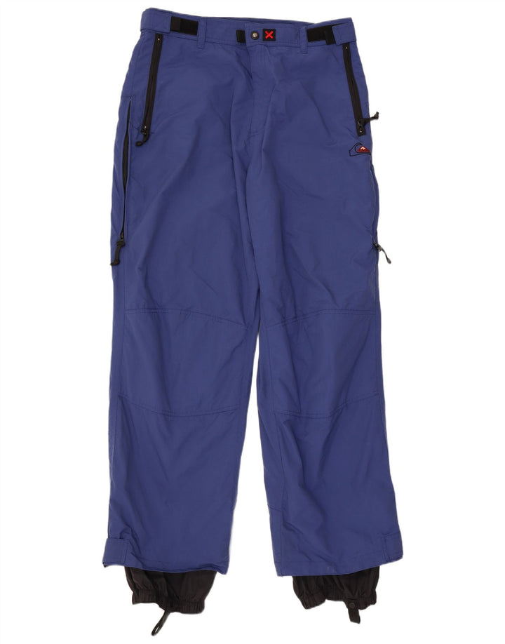Quiksilver Pantalon de Ski Homme Large Bleu Nylon