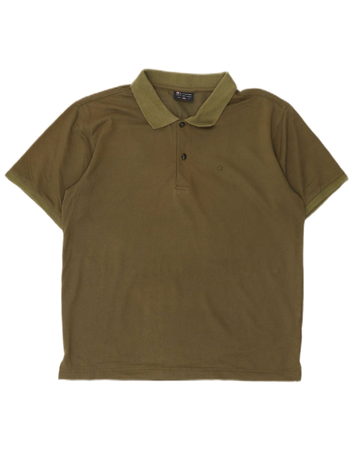 CHAMPION Polo Homme Petit Kaki
