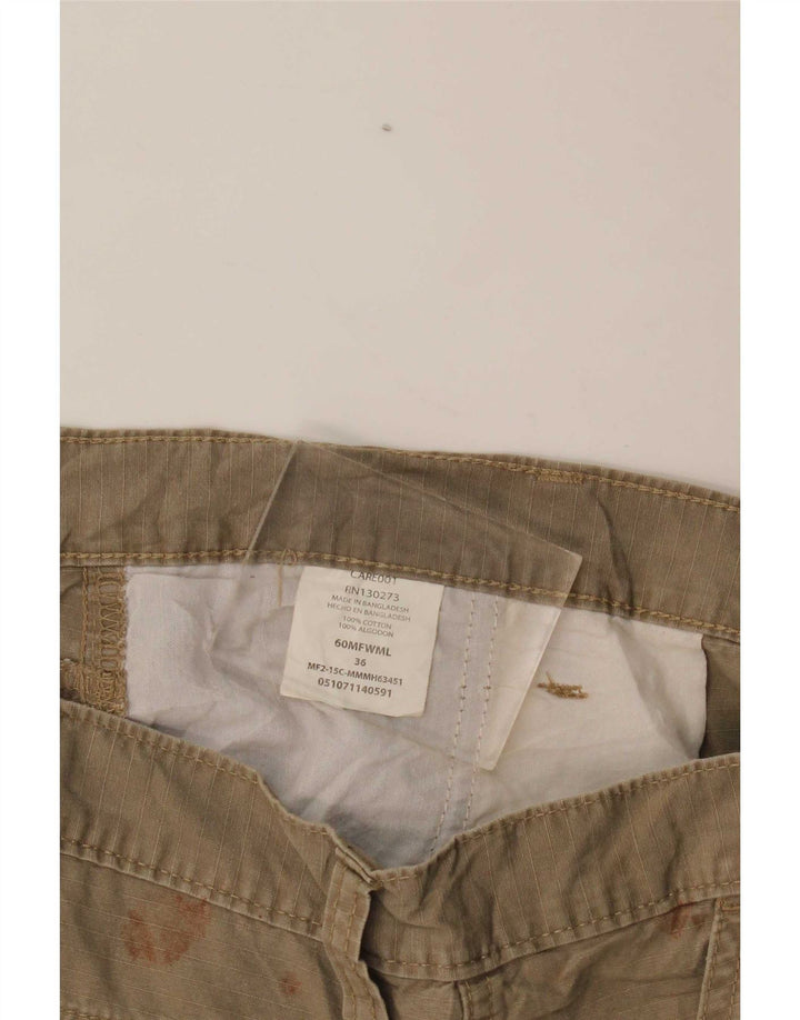 Wrangler Short cargo pour homme W36 en coton kaki Taille L