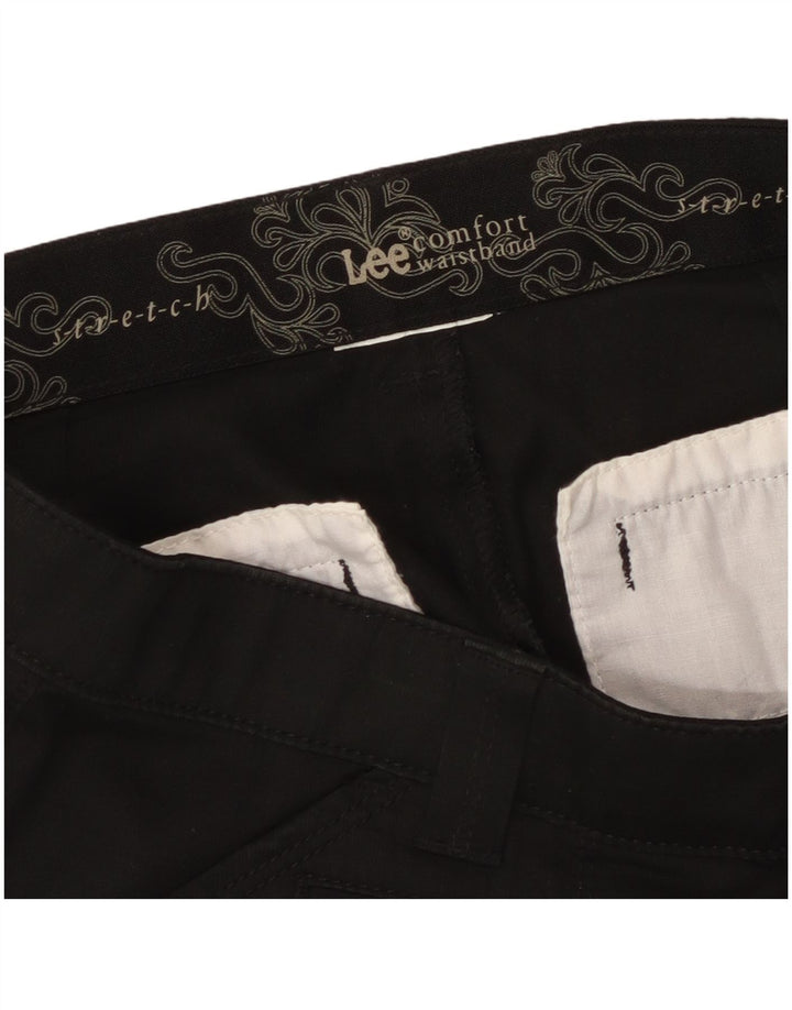 Lee Pantalon Cargo Droit Femme W30 L30 Noir